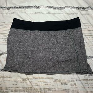 Grey Lululemon Pace Rival Skirt, Long Length